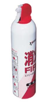 白と赤の配色の缶に赤と白の配色のノズルが付いたヤマトボーイKTの写真