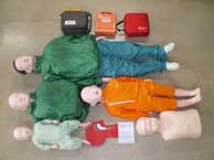 応急手当講習会用資器材