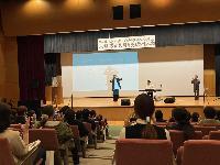 人権・男女共同参画を考える会2022の講演の様子
