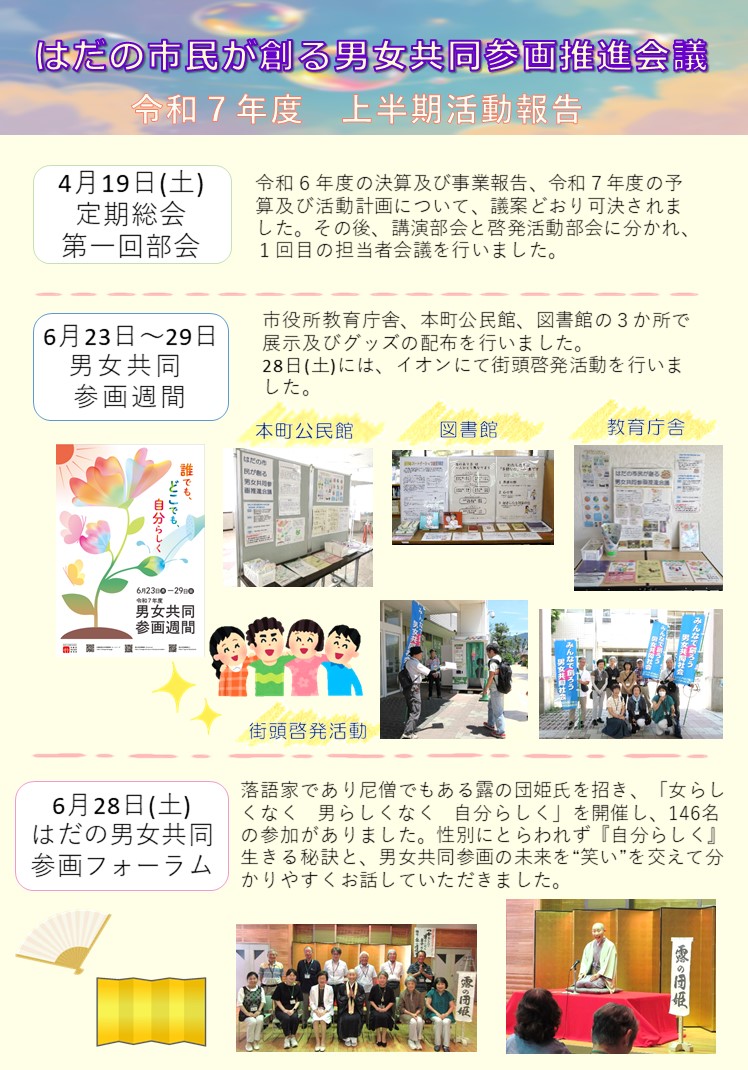 令和7年度 定期活動報告