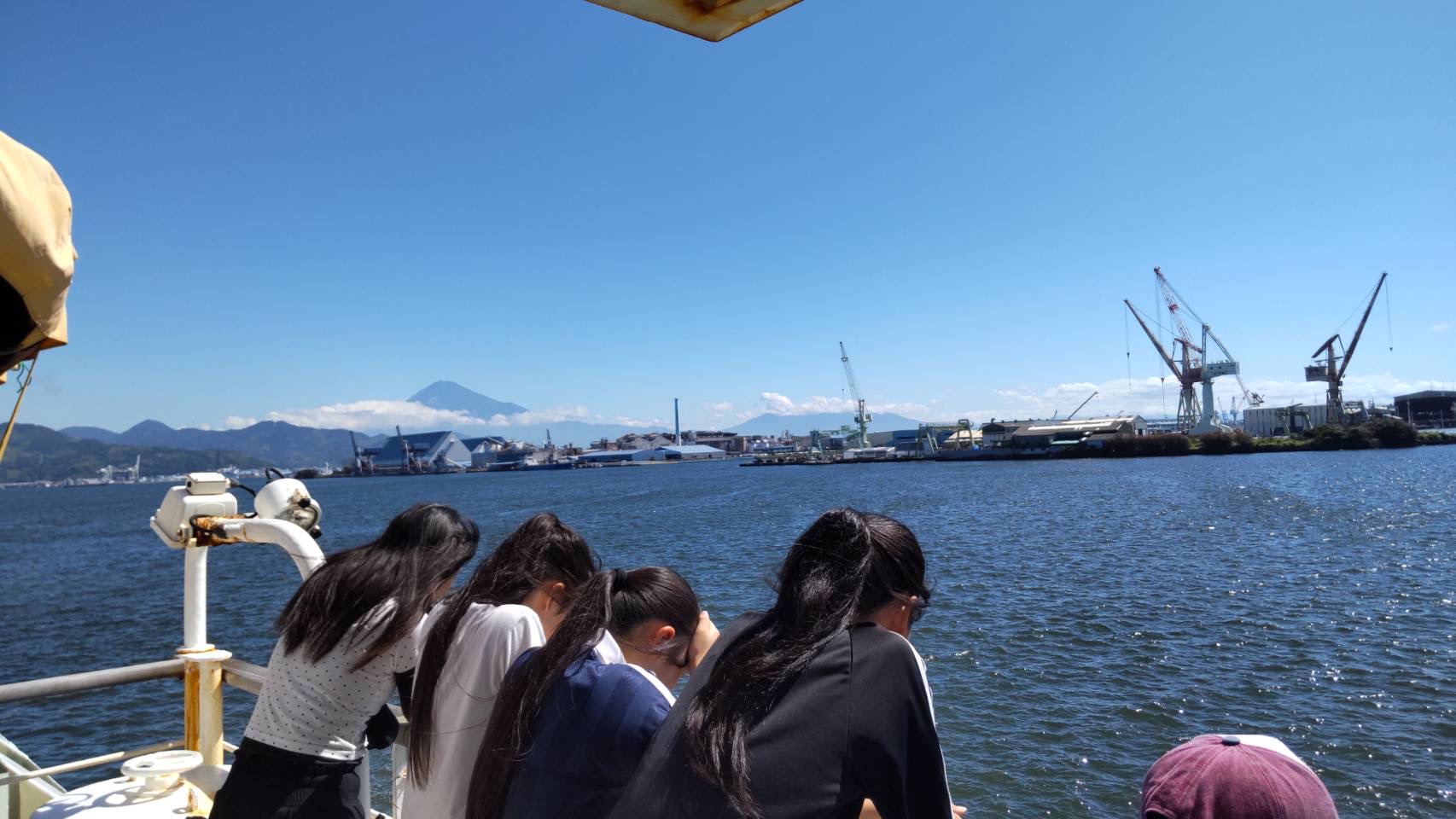 洋上体験研修一日目午前