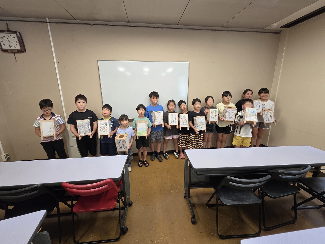 子ども工作教室 あんどん作り02