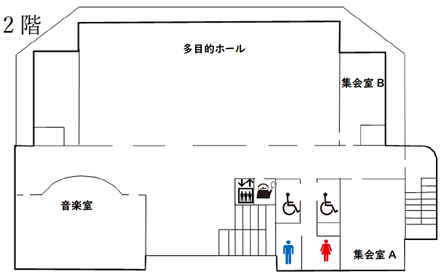 2階平面図