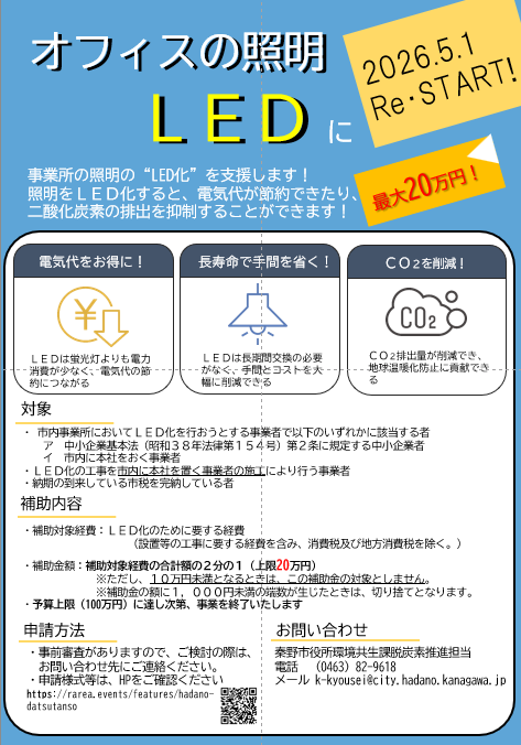 LED切換えチラシ
