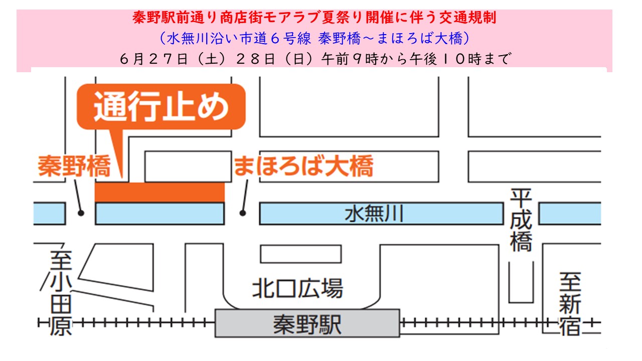 交通規制案内図