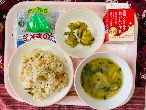今日の給食