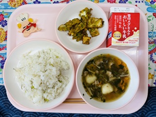 今日の給食
