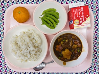 今日の給食