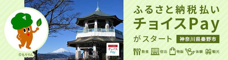 ももりんのイラスト、ふるさと納税払いチョイスPayがスタート 神奈川県秦野市