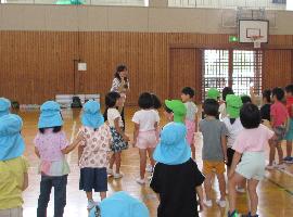 地域の園と交流 ゲーム遊び