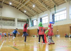 北幼カップ 鬼ごっこ指導 チーム対抗戦