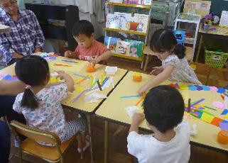 プレ保育 製作遊び