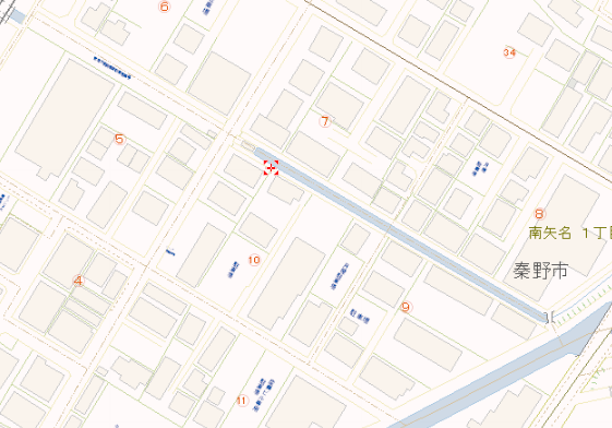 南矢名1-10-31 北矢名日ノ出自治会防災倉庫横の地図