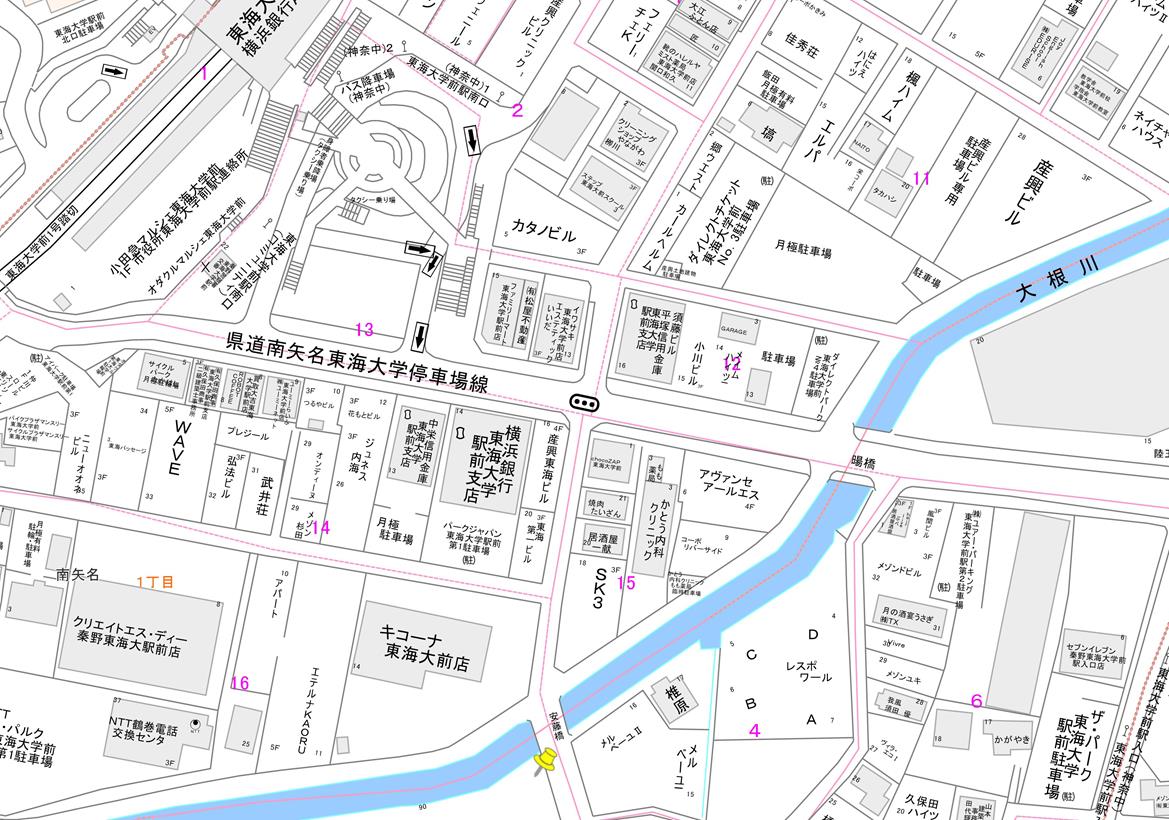 キコーナの地図