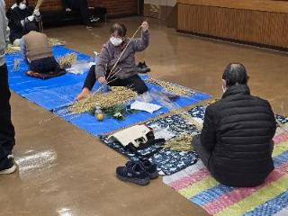 注連縄飾り作り2