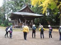 晩秋の富士道を歩く