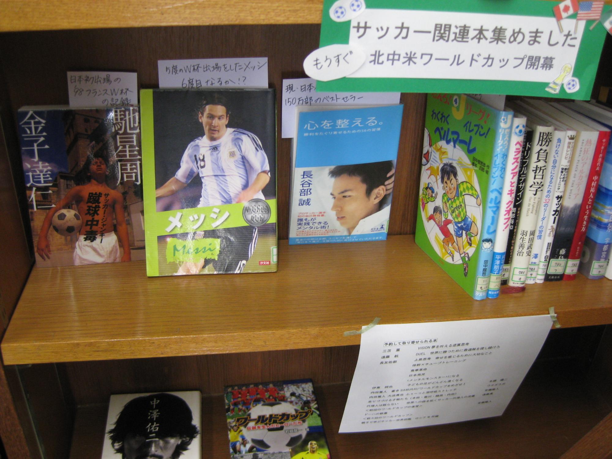 サッカー関連の一般書