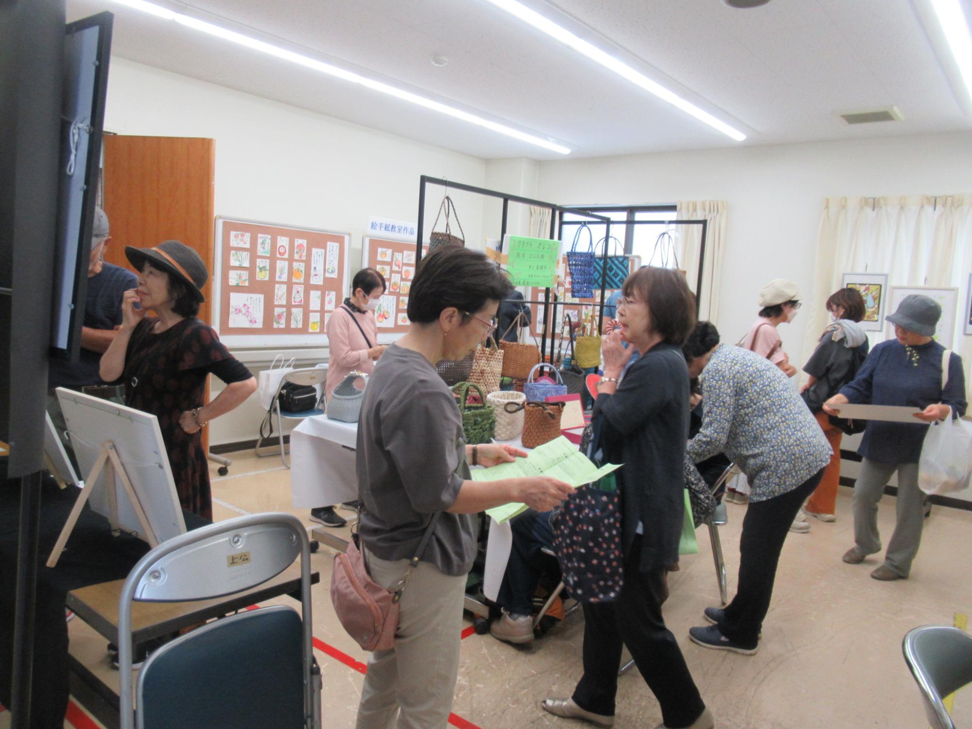 公民館まつり 展示