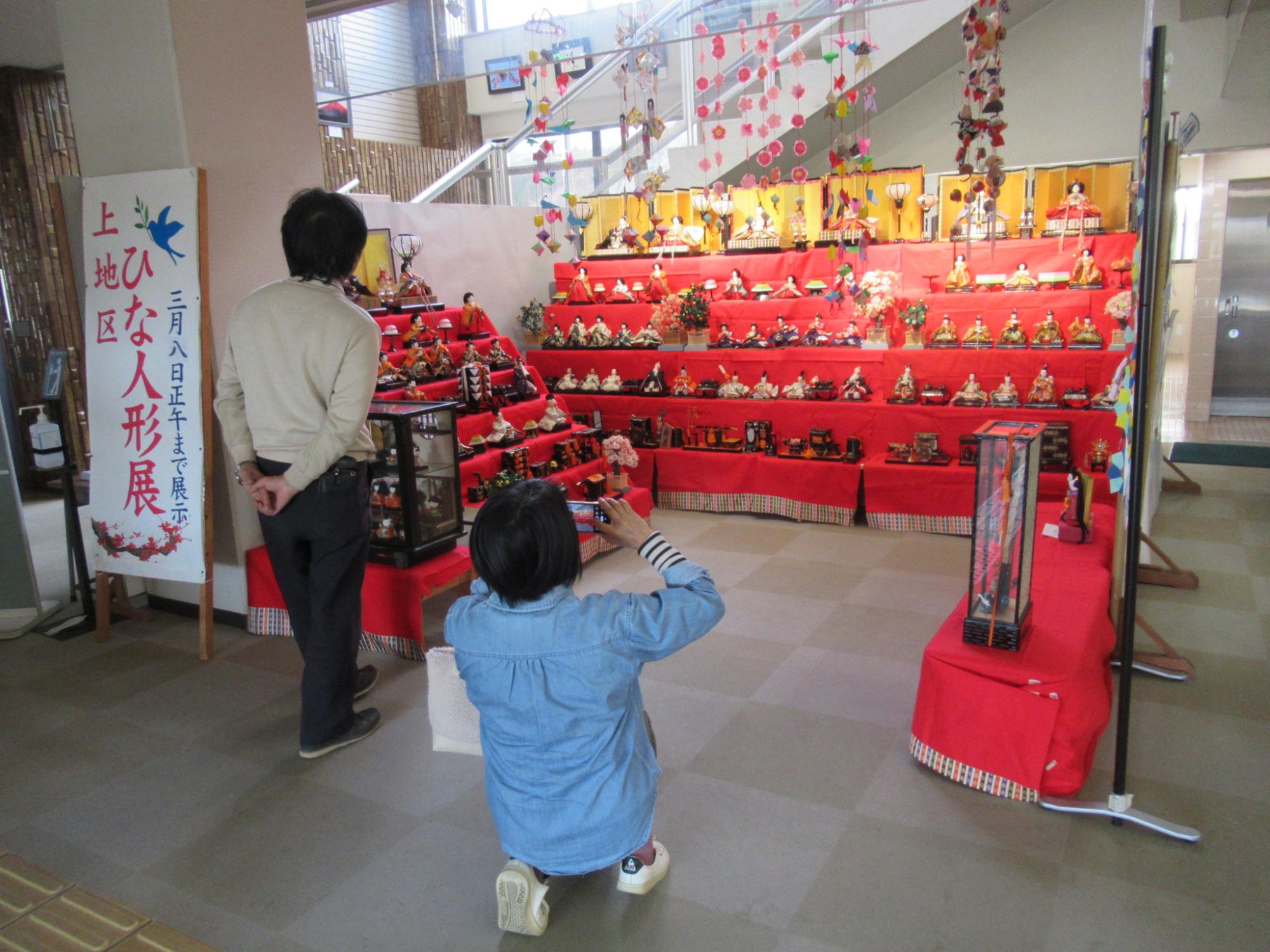 ひな人形見学1