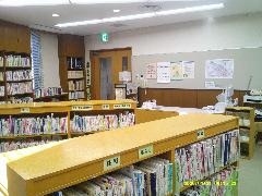 図書室の入口を撮った写真