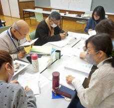 渋沢地区民生委員の活動の様子