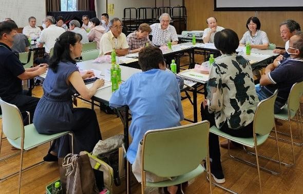 渋沢地区民生委員の活動の様子