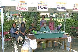 飲料販売の様子