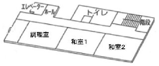 3階 ふれあいとくつろぎのフロア地図