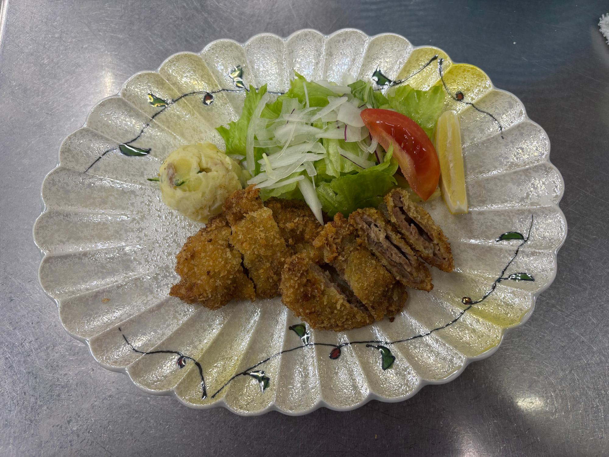 鹿肉のカツレツ