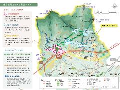 表丹沢魅力づくり構想マップ