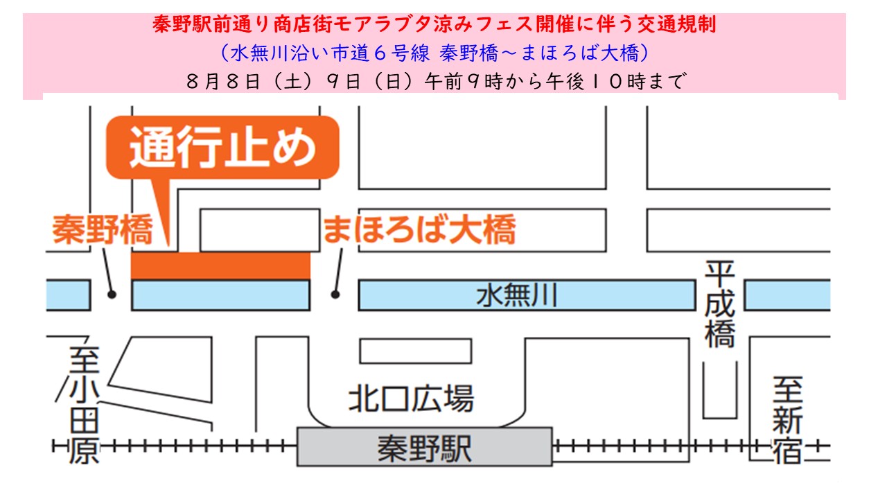 交通規制案内図