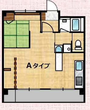Aタイプの間取り図