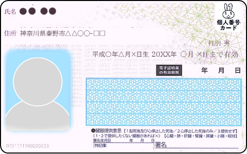 マイナンバーカード必須の画像