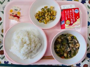 今日の給食