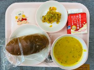 今日の給食