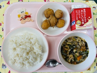 今日の給食