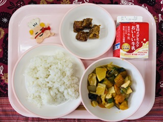 今日の給食