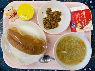 今日の給食