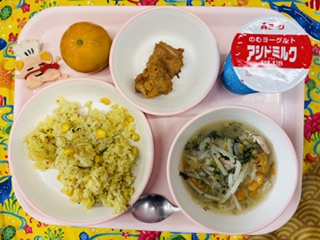 今日の給食