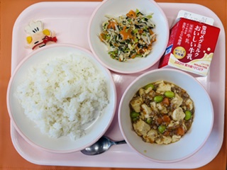 今日の給食