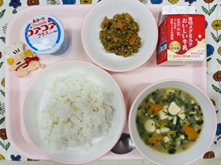 今日の給食