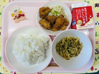今日の給食
