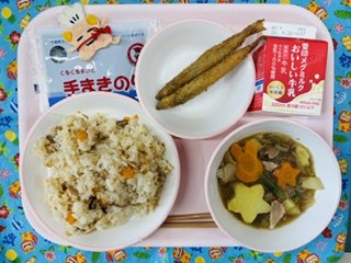 今日の給食