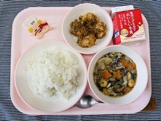 今日の給食