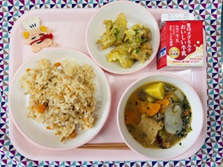 今日の給食