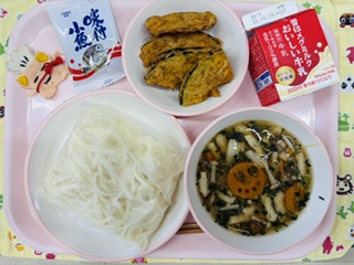 今日の給食