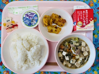今日の給食
