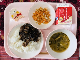 今日の給食