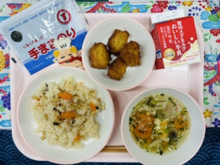 今日の給食