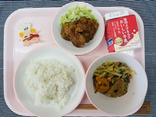 今日の給食